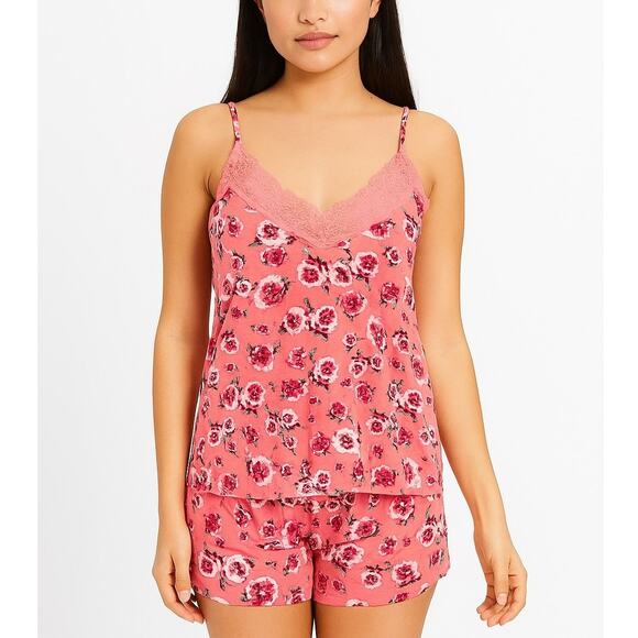 Thalia Sodi Washed Poppy Cami Shorts Set - Picture 1 of 5